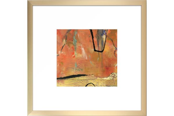 light frame with wide mat